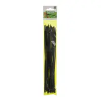 Nature Tyraps Kabelbinders Zwart 30cm 25st