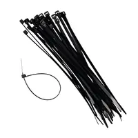 Nature Tyraps Kabelbinders Zwart 30cm 25st