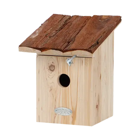 Nestkast Koolmees Boomschors