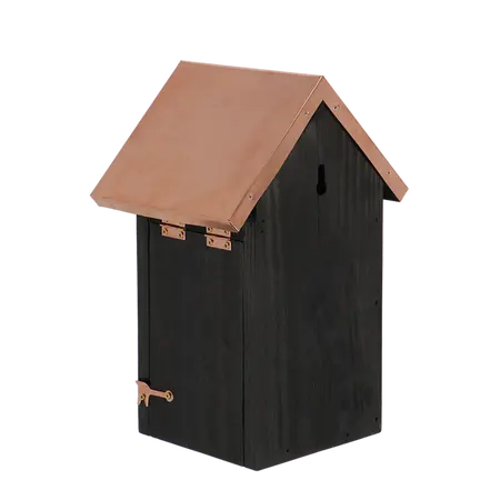 Nestkast Pimpelmees Koper Zwart