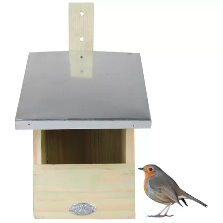 Nestkast roodborst.