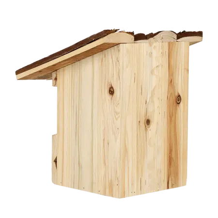 Nestkast Roodborst Boomschors