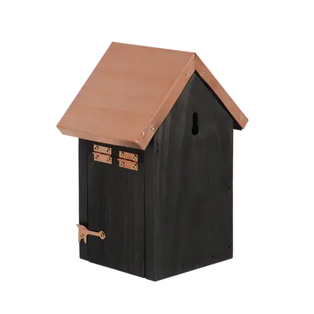 Nestkast Winterkoning Koper Zwart