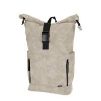 NORLÄNDER Nubuck Fiets Rugtas Taupe