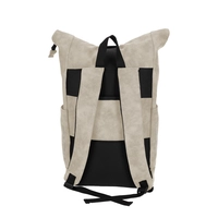 NORLÄNDER Nubuck Fiets Rugtas Taupe