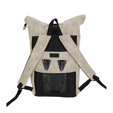 NORLÄNDER Nubuck Fiets Rugtas Taupe