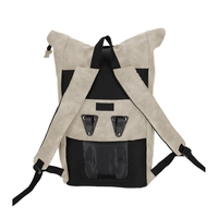 NORLÄNDER Nubuck Fiets Rugtas Taupe