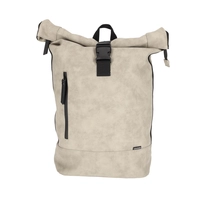 NORLÄNDER Nubuck Rol Rugtas Taupe