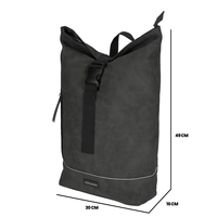 NORLÄNDER Nubuck Urban Rugtas Grijs