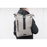 NORLÄNDER Nubuck Urban Rugtas Taupe