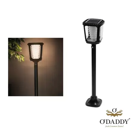 O'Daddy solar tuinlamp Zibal hoog