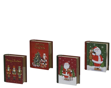 Opbergblik Kerstfiguren 11,8cm Assorti 1st