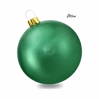 Opblaasbare Kerstbal Ø45cm Groen