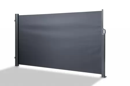 Oprolbaar Windscherm Antraciet 160x300cm