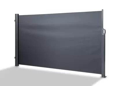 Oprolbaar Windscherm Antraciet 180x300cm