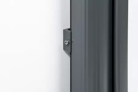 Oprolbaar Windscherm Antraciet 180x350cm