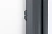 Oprolbaar Windscherm Antraciet 180x350cm