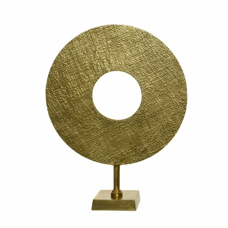 Ornament Rond Metaal Goud 46,5cm