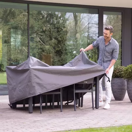 Outdoor Covers Tuinset Beschermhoes 4/6 antraciet