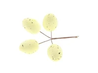 Paasdecoratie Eieren op stok Geel