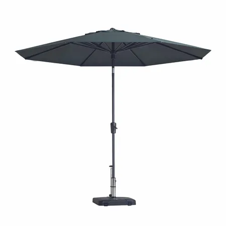 Parasol Paros II​​​​​​​ Ø300cm Grijs