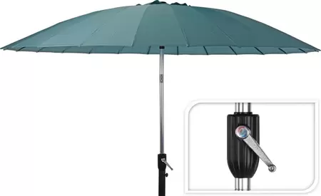 Parasol Shanghai Ø270cm Blauw