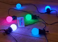 Partylights RGB Color Connectable Set 10LED 5M