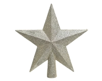 Piek Glitter Ster 19cm Parel