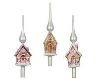 Piek Peperkoekhuisje Glas 31cm Assorti 1st