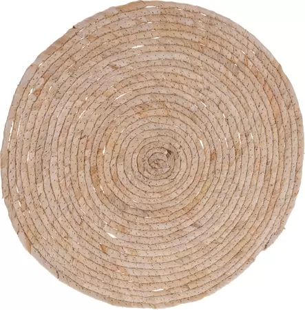 Placemat Zeegras Naturel Ø38cm