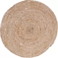 Placemat Zeegras Naturel Ø38cm