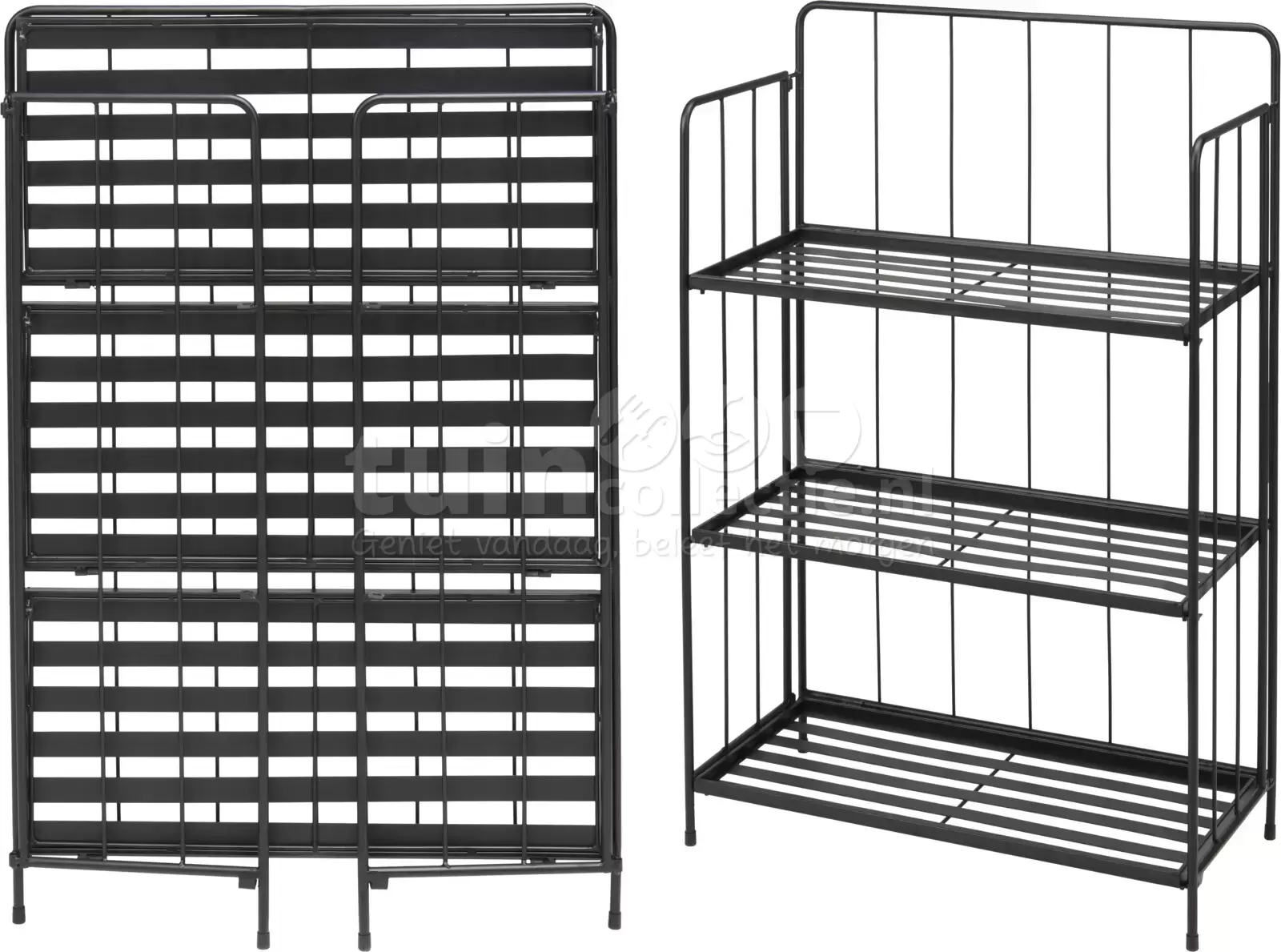 Noordoosten Renderen bijstand Plantenrek voor buiten | Zwart Plantenrek | Tuincollectie.nl -  Tuincollectie.nl