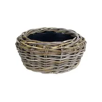 Plantenschaal Drypot Rotan Grijs Ø28cm