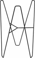 Plantenstandaard Metaal Zwart H.39cm