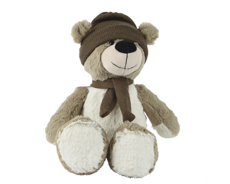 Pluche Beer Knuffel Taupe 25cm
