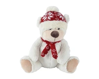 Pluche Beer Knuffel Wit 25cm