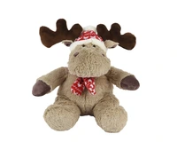 Pluche Rendier Knuffel Taupe 25cm