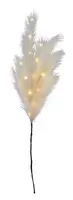 Pluim Tak met 15 LED 118cm Naturel