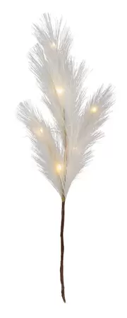 Pluim Tak met 6 LED 70cm Naturel