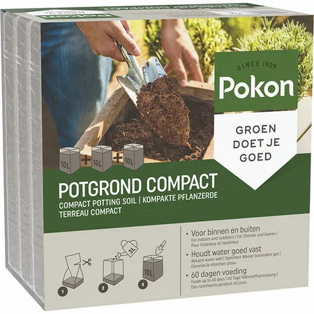 Pokon Potgrond Compact 3x10L