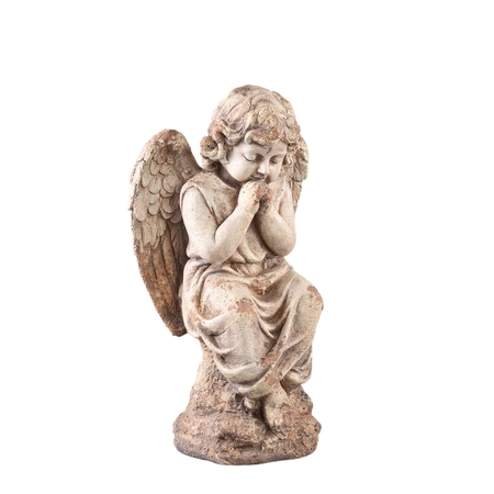 PTMD Beeld Johdie Engel Crème 56cm