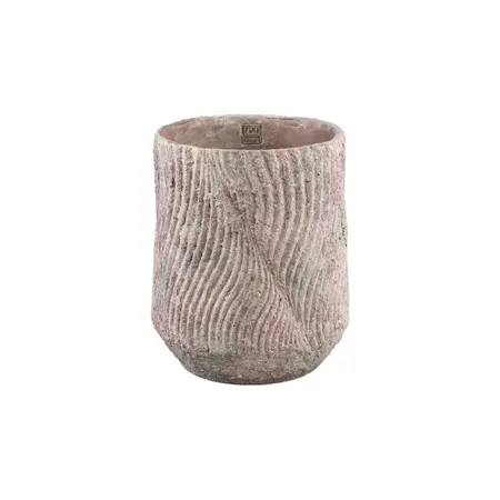 PTMD Bloempot Diesel Grijs Hoog 36cm