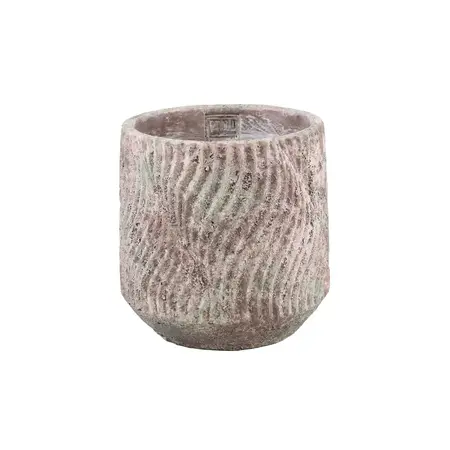 PTMD Bloempot Diesel Grijs Rond Ø18cm