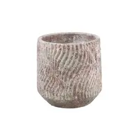PTMD Bloempot Diesel Grijs Rond Ø18cm