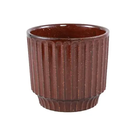  PTMD Bloempot Hodor Bordeaux Ø12,5cm