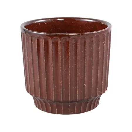 PTMD Bloempot Hodor Bordeaux Ø17cm