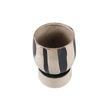 PTMD Bloempot Layiah Bruin 10,5cm