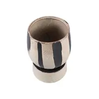 PTMD Bloempot Layiah Bruin 13,5cm