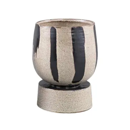 PTMD Bloempot Layiah Bruin 20cm