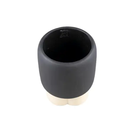 PTMD Bloempot Neasa Bruin Ø17cm